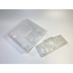 画像2: PCE 本体交換用シェル クリア スケルトン - RetroGameRestore -