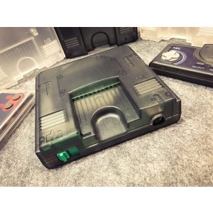 画像5: PCE 本体交換用シェル クリアスモーク - RetroGameRestore -