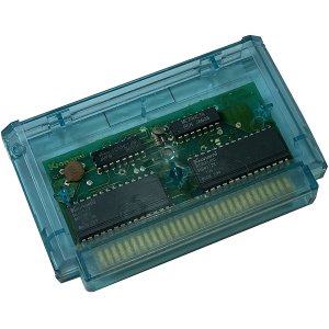 画像1: FC K-Style カートリッジ交換用シェル クリアグリーン - RetroGameRestore -