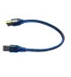 SFC/GBA/MD/FC/PCE/NGP/GG/WSC/MSXダンパー用 USBプリンターケーブル(Type B) ケーブル長 30cm [430549-01]