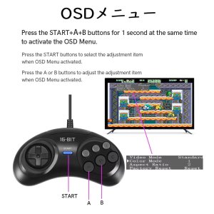 画像5: [SRPJ] メガドライブ2 1080p HDMI出力 変換キット